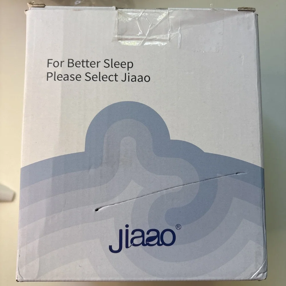 Jiaao Travel Pillow Memory Foam Neck Pillow for Airplanes with Adjustable Neck